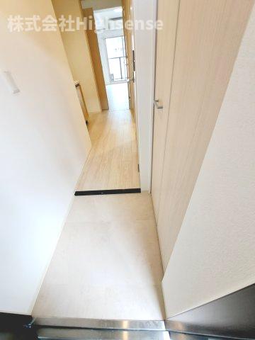 玄関　明るい玄関です
