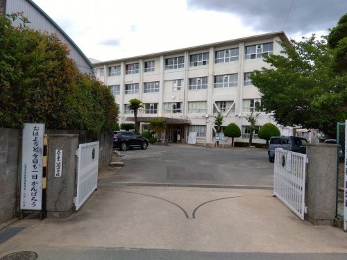 中学校　久留米市立江南中学校（中学校）まで619m