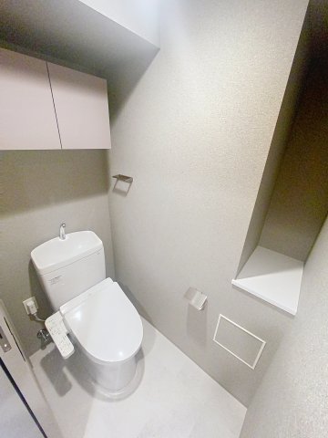 トイレ　ゆったりとした空間のトイレです