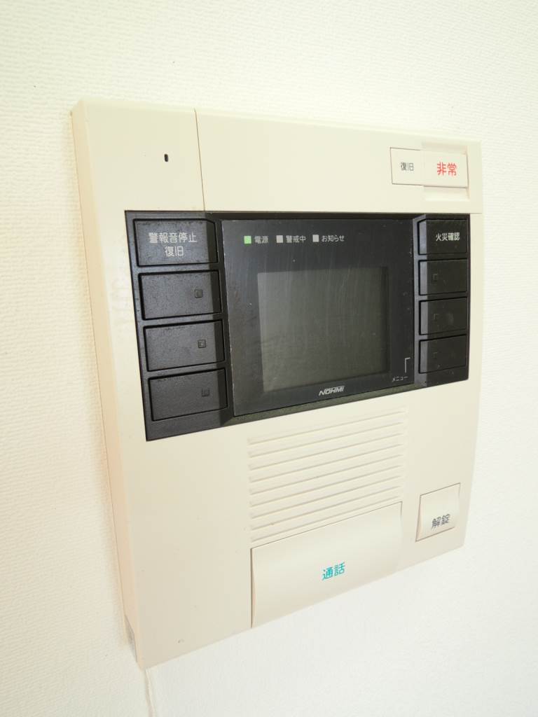 セキュリティ　ＴＶモニター付インターホン