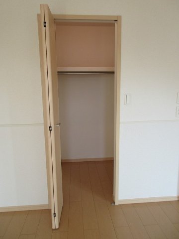 収納　たっぷりとした収納スペースです