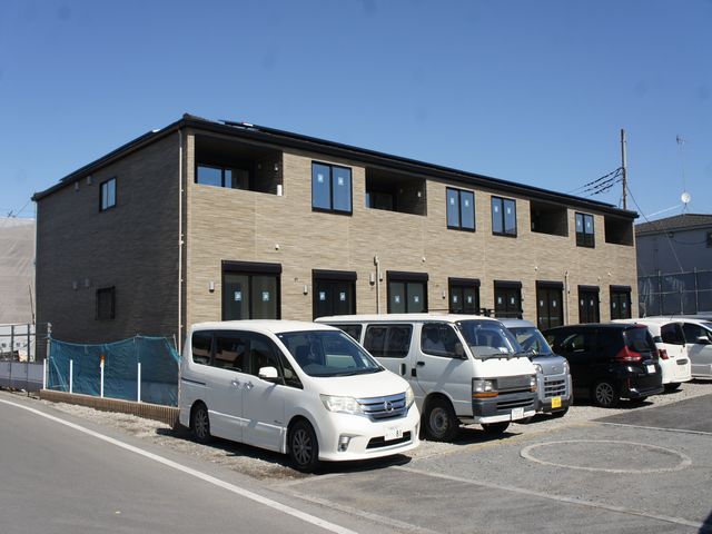 建物外観　オシャレな外観が特徴の賃貸住宅です♪