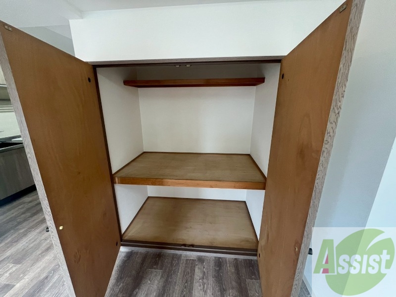 収納　収納もバッチリあるのでお部屋が片付きますよ！