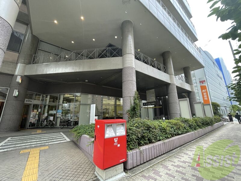 郵便局　メルパルク大阪郵便局（郵便局）まで843m