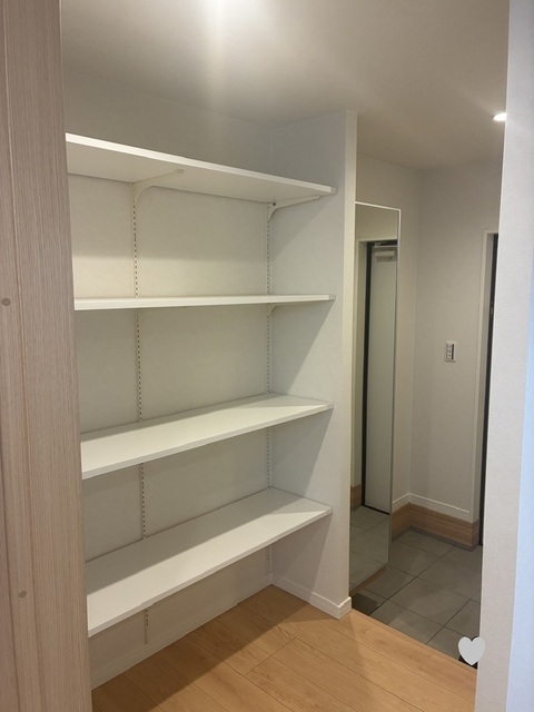 収納　新築（建築中）同タイプ１０５号掲載　２０２６．６月撮影