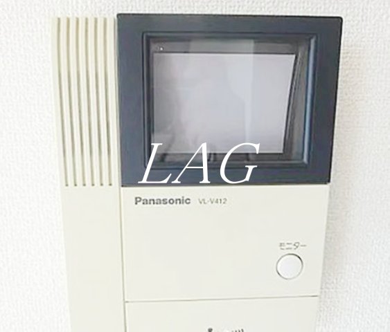 セキュリティ　モニター付きインターフォンです。