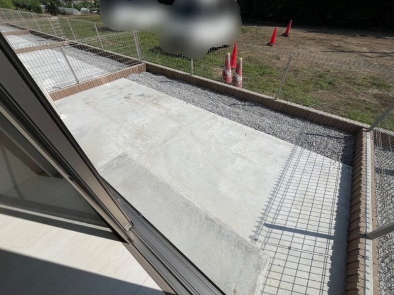 庭　図面と現状に相違がある場合には現状を優先