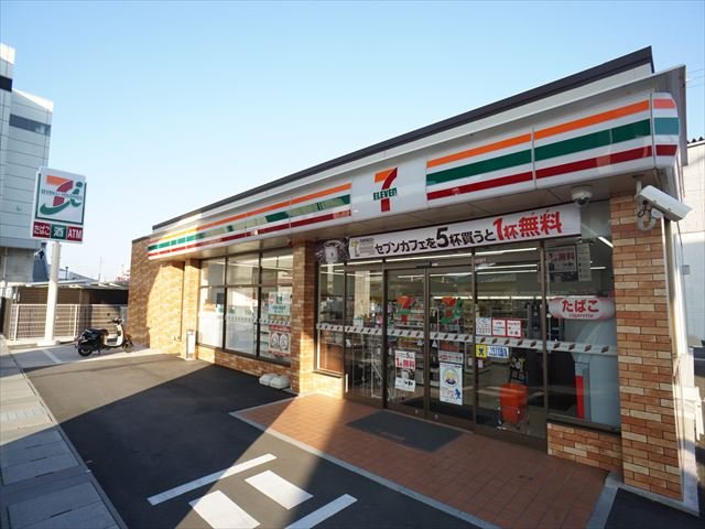 コンビニ　セブンイレブン　浜松上島３丁目店（コンビニ）まで100m