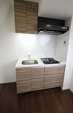 キッチン　別部屋の画像を使用しております。