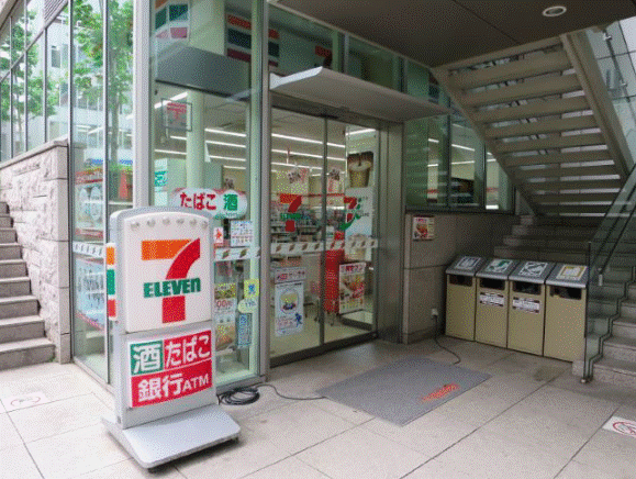 コンビニ　セブンイレブン赤坂ガーデンシティ店（コンビニ）まで312m