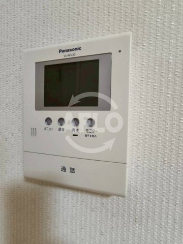 セキュリティ　ユニハイム阿波座　モニター付きインターホン
