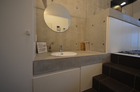 洗面設備　※別部屋の写真です