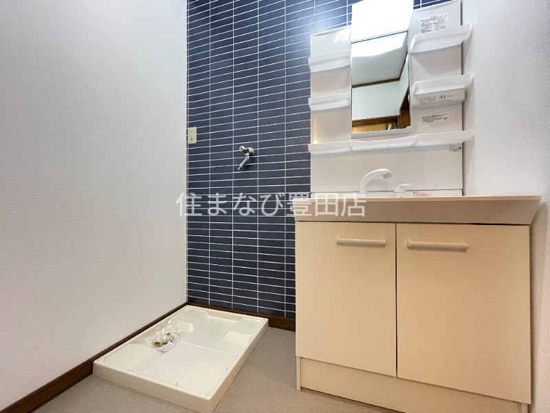 洗面設備　同型別部屋写真