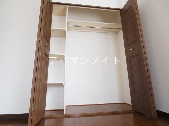 収納　クローゼットです