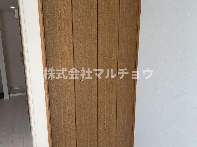 収納　たっぷりとした収納スペースです