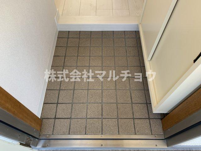 玄関　明るい玄関です