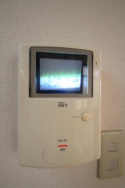 セキュリティ　同物件別号室の写真です。