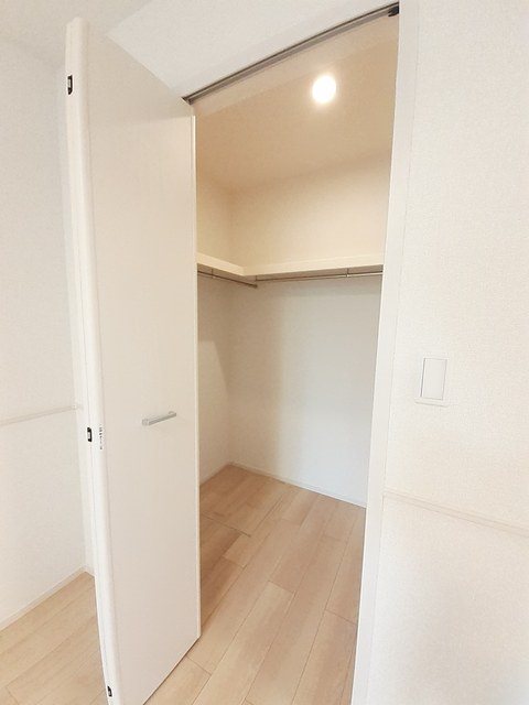 収納　ウォークインクローゼットです。