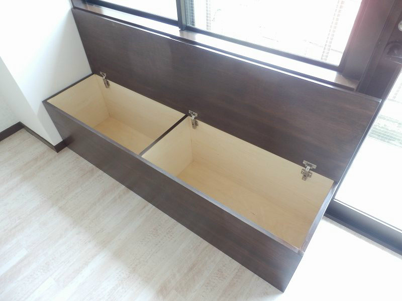 収納　ベンチチェスト付*203号室の写真