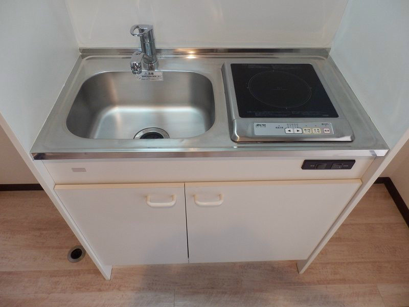 キッチン　電気コンロ１口付*203号室の写真