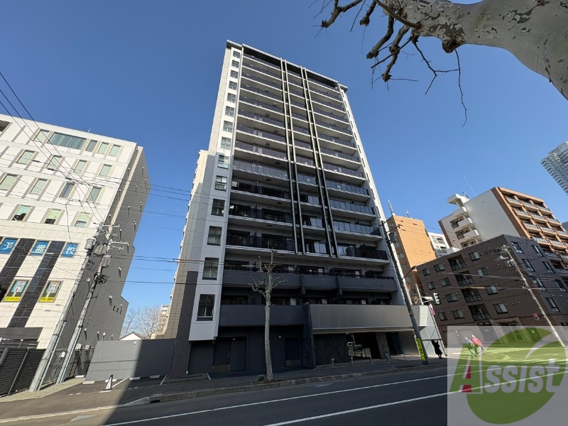 建物外観　札幌市北区北１１条西「ネベル札幌ｌｅｇｅｎｄ　ｃｏｒｅ」