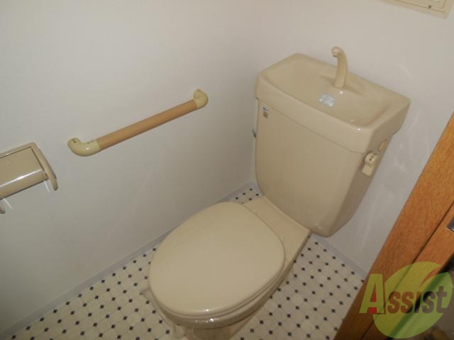 トイレ　綺麗に清掃されております