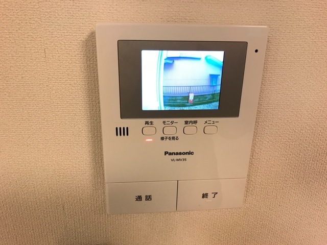 セキュリティ　TVモニター付きインターホン