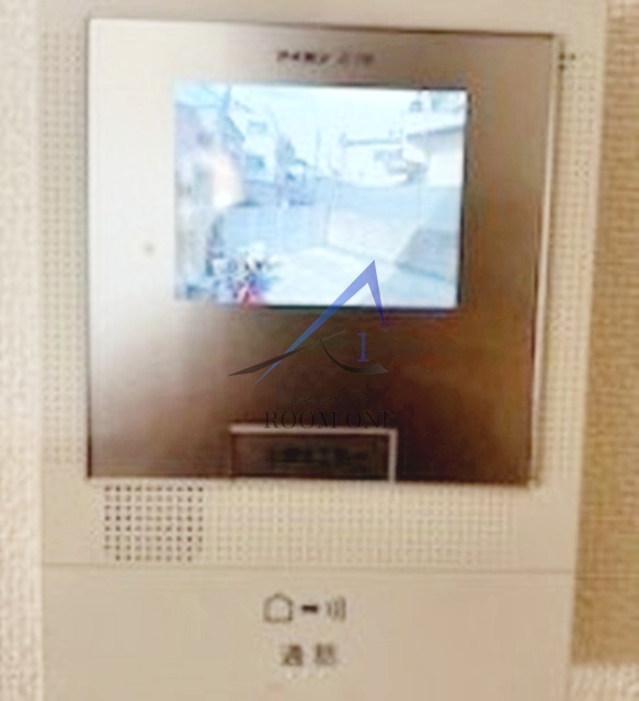 セキュリティ　モニター付きインターホンです。
