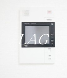 セキュリティ　モニター付きインターフォンです。