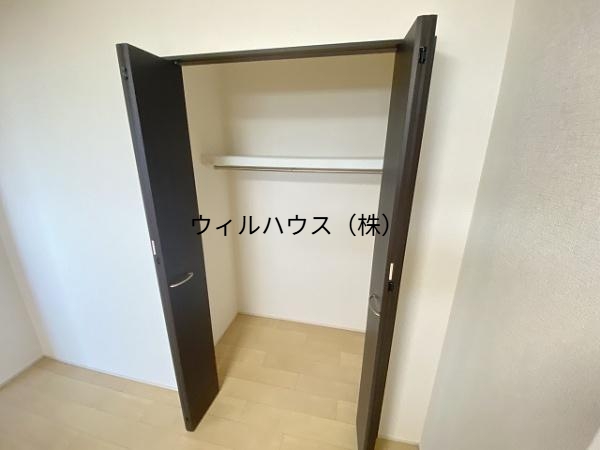収納　クローゼット！