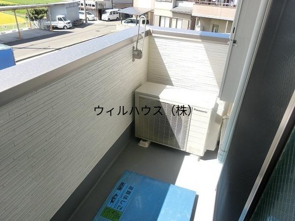 バルコニー　明るいバルコニー！