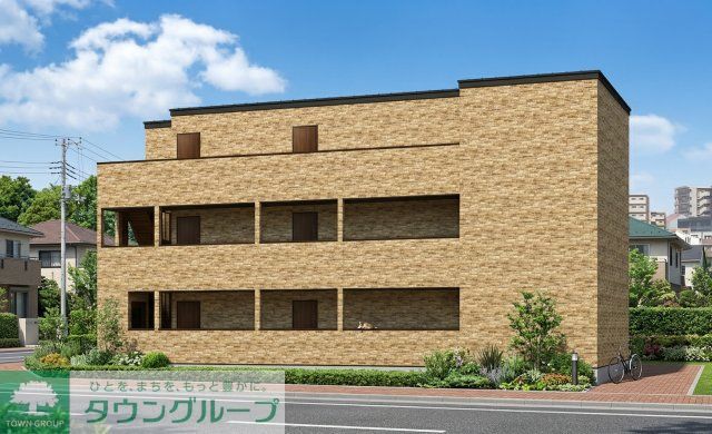建物外観　※パース