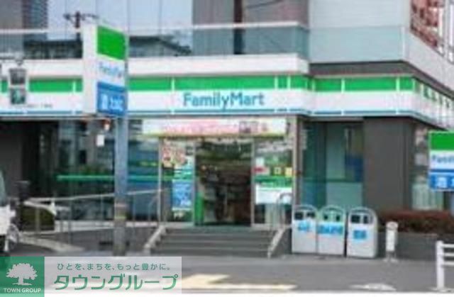コンビニ　ファミリーマート辰巳一丁目店（コンビニ）まで1075m