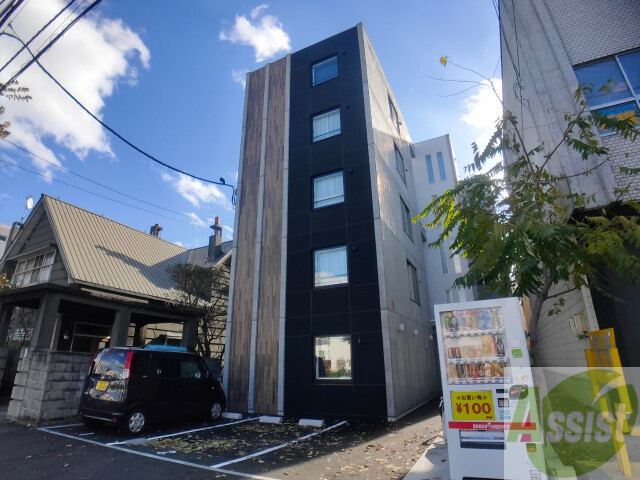 建物外観　札幌市中央区北六条西「Ｐｏｓｈ桑園」