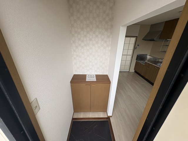 玄関　落ち着いた玄関です