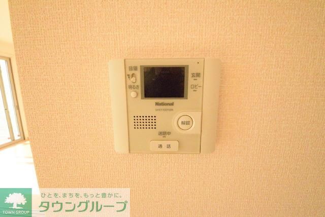 セキュリティ　安心のモニターホン完備