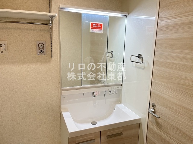 洗面設備　※退去のお写真です