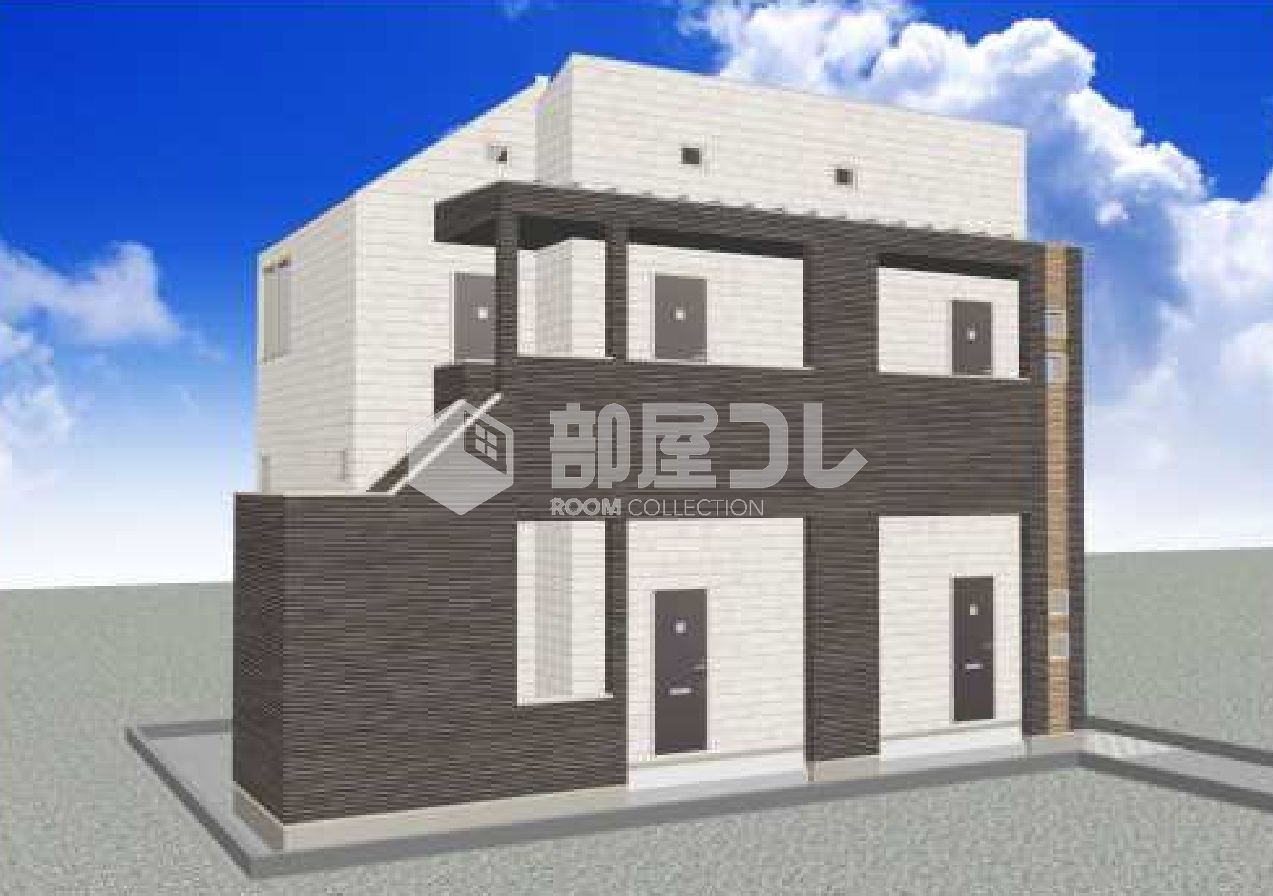 建物外観　完成パース