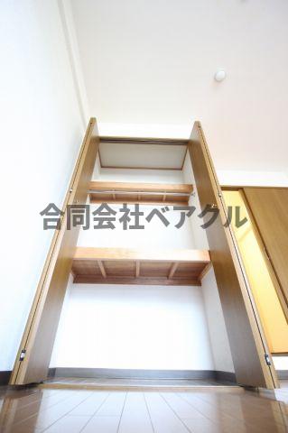 収納　ちょっとした収納スペースも充実しています