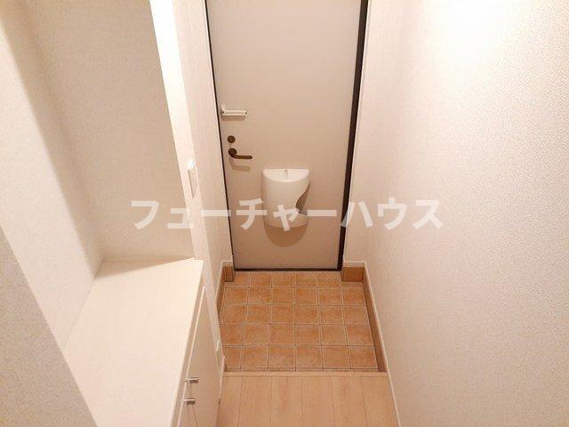 玄関　落ち着いた玄関です