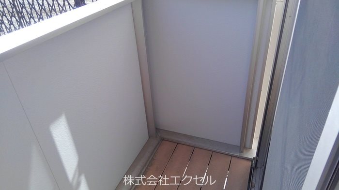 バルコニー　南面バルコニーです。