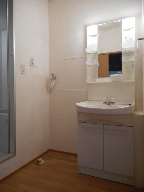 洗面設備　※同仕様別部屋の写真になります