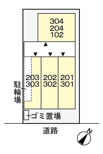 駐車場　★お部屋の収納です★