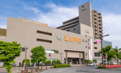 スーパー　ライフ府中中河原店（スーパー）まで846m