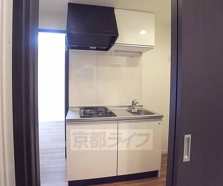 キッチン　２口ガスコンロ付いてます