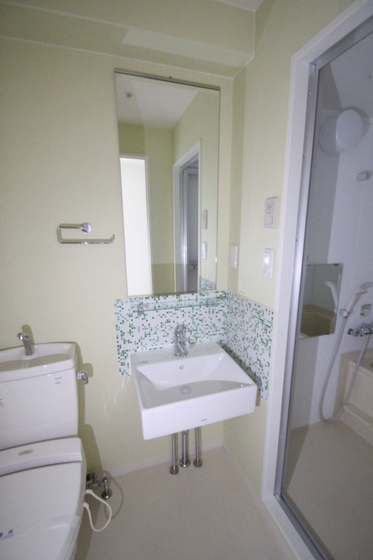 洗面設備　他号室のお写真です
