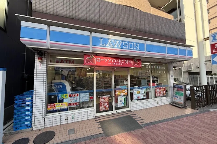 コンビニ　ローソン東糀谷3丁目店（コンビニ）まで161m