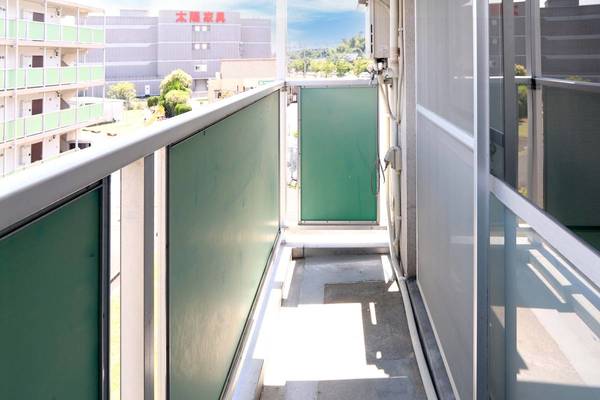 バルコニー　ビレッジハウスの同一物件・同一タイプの間取りの写真です