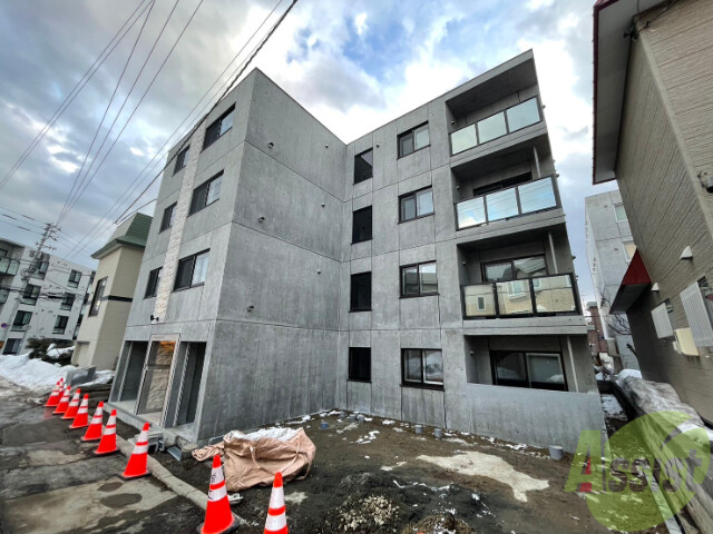 建物外観　札幌市北区麻生町「ｒａｎｄｗｉｃｋ　ａｓａｂｕ」