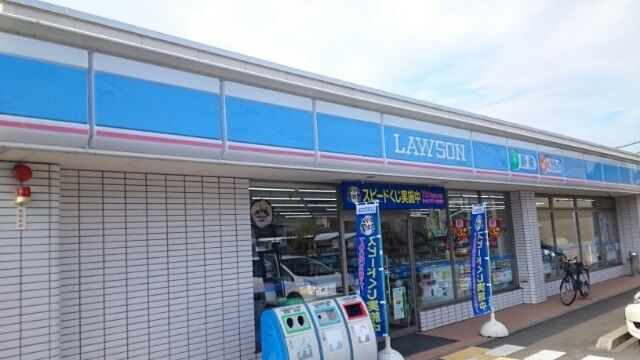 コンビニ　ローソン石原店（コンビニ）まで300m